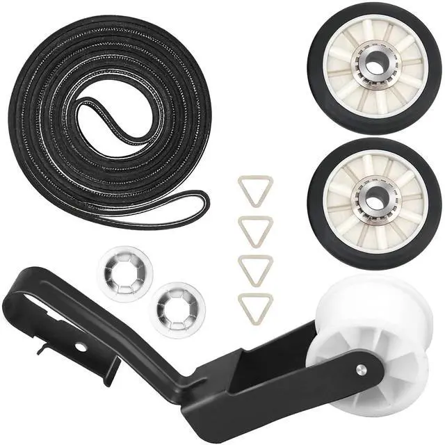 Main image of 4392065 Dryer Repair Kit with 341241 Dryer Belt 691366 Idler Pulley 349241T Drum Roller Replacement for Whirlpool Kenmore Maytag Amana Dryer Parts, Replaces AP6010582 WP691366 AP3131942, wed4815ew1