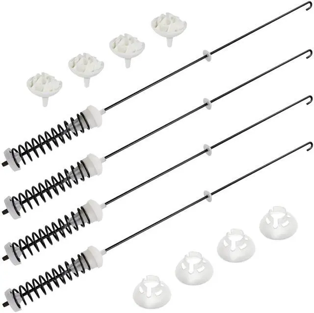 Main image of W10780045 Suspension Rod Kit Replacement For Roper RTW4516FW1 RTW4516FW2 RTW4641BQ0 RTW4641BQ1 VAW3584GW0 VAW3584GW1 WET4027HW0 WETLV27HW0 WETLV27HW1 WGT4027HW0 WGTLV27HW0 WGTLV27HW1 WTW4616FW0 Washer