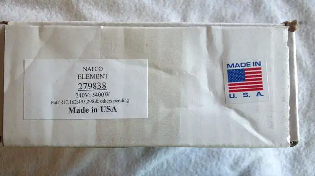 Alt view image 5 of 5 - Series 70 80 Dryer Heater Element 3398064 same as 279838