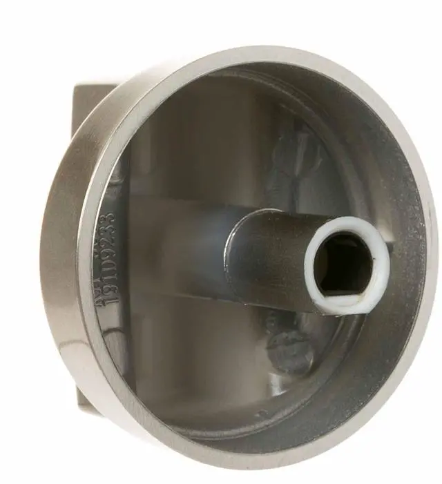 Alt view image 3 of 5 - GE WB03X29315 Range Surface Burner Knob (Stainless Steel)