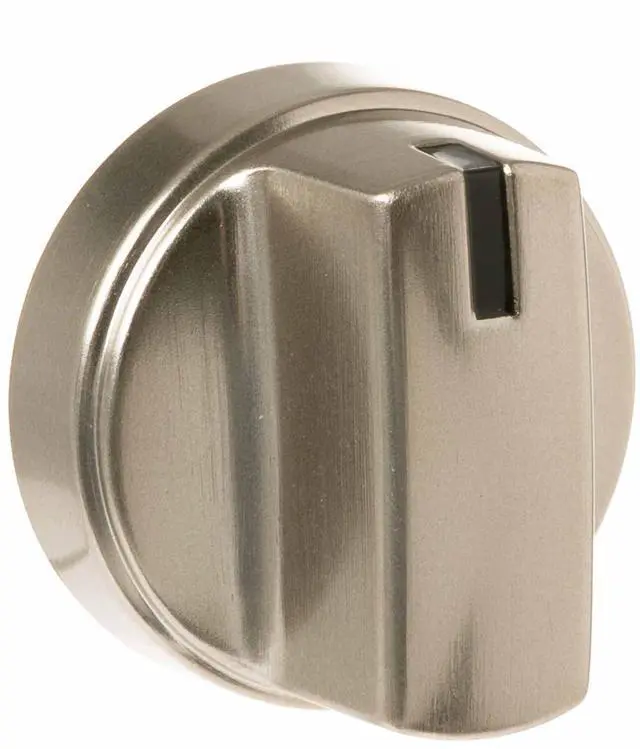 Alt view image 2 of 5 - GE WB03X29315 Range Surface Burner Knob (Stainless Steel)