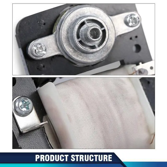 Alt view image 5 of 7 - Evaporator Fan Motor 240369701 Refrigerator Fit for 5304445861, 241537301,240315802, 1637660, 240315801, 240315803, 240369701, 240369702, AH3419839, EA3419839