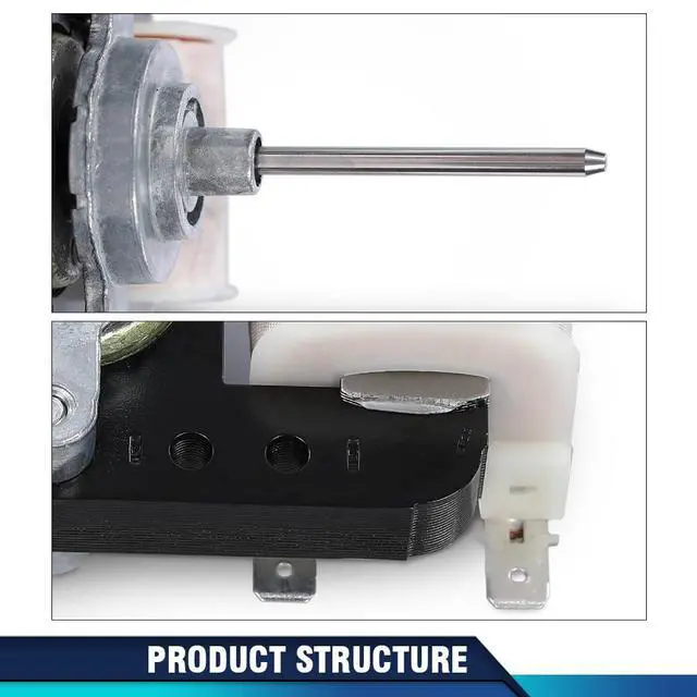 Alt view image 4 of 7 - Evaporator Fan Motor 240369701 Refrigerator Fit for 5304445861, 241537301,240315802, 1637660, 240315801, 240315803, 240369701, 240369702, AH3419839, EA3419839