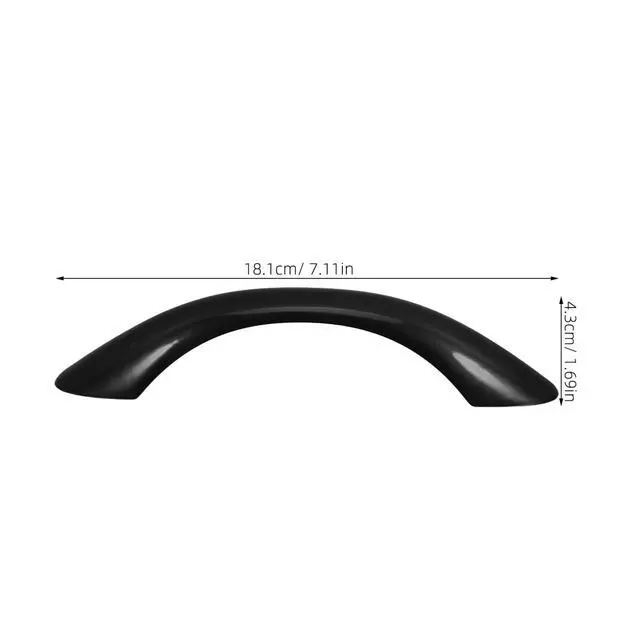Alt view image 2 of 6 - Rice Cooker Accessories Pot Lid Replacement Knobs Black Detachable Handle Comfortable Cooking Multi-use Handles