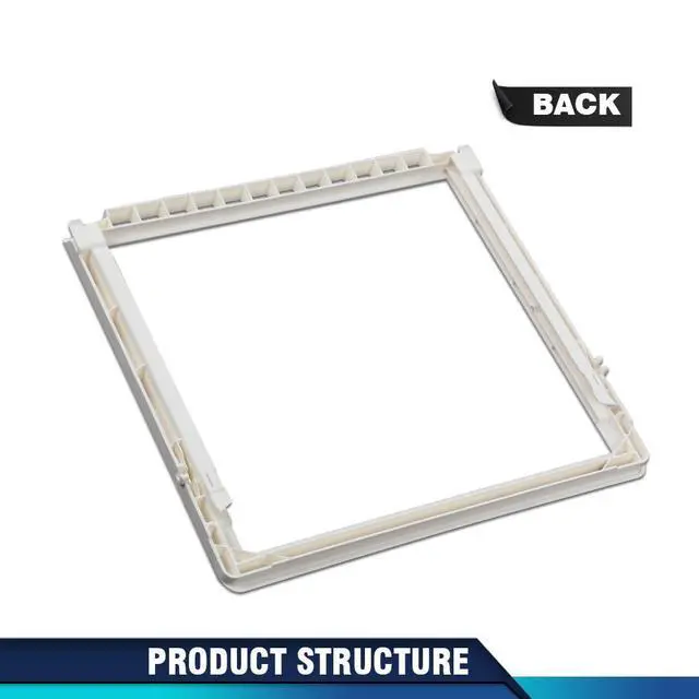 Alt view image 2 of 7 - Frame Cover Compatible with Frigidaire Refrigerator 240599803, AP4510710, 1564725, 240599801, 240599802, AH2378645, EA2378645, PS2378645 Refrigerator frame