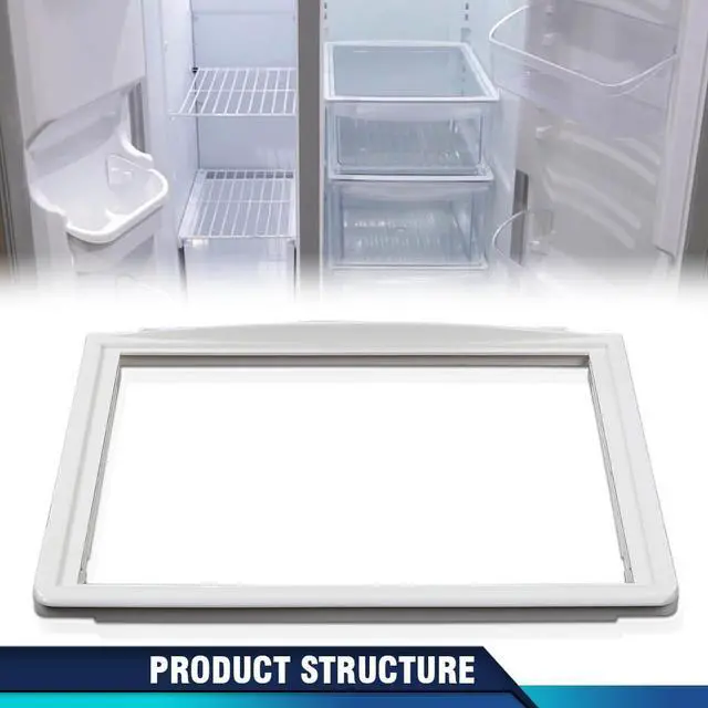 Alt view image 5 of 7 - Frame Cover Compatible with Frigidaire Refrigerator 240599803, AP4510710, 1564725, 240599801, 240599802, AH2378645, EA2378645, PS2378645 Refrigerator frame