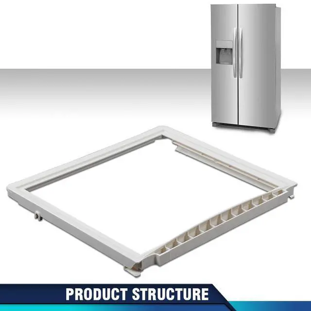 Alt view image 6 of 7 - Frame Cover Compatible with Frigidaire Refrigerator 240599803, AP4510710, 1564725, 240599801, 240599802, AH2378645, EA2378645, PS2378645 Refrigerator frame