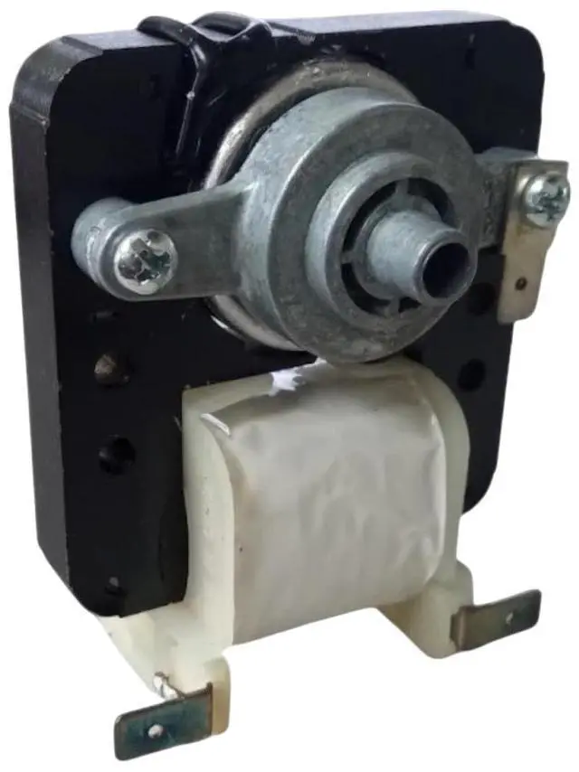 Alt view image 2 of 6 - WR60X190 Refrigerator Evaporator Fan Motor Compatible for GE Refrigerator | Evaporator Fan Motor Shaft 1/8 inch, Voltage 120V, Frequency 60Hz, Watts 11W, Amperage 19A, Speed 2850 RPM, Rotation CCW