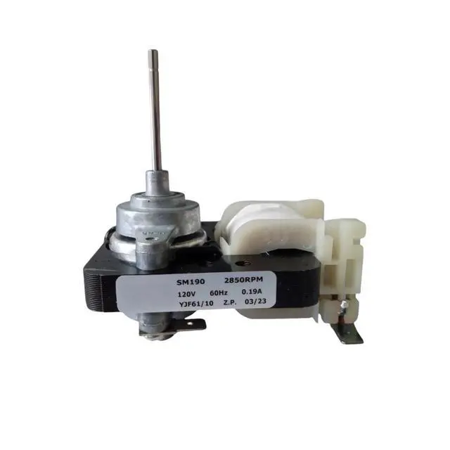 Alt view image 4 of 6 - WR60X190 Refrigerator Evaporator Fan Motor Compatible for GE Refrigerator | Evaporator Fan Motor Shaft 1/8 inch, Voltage 120V, Frequency 60Hz, Watts 11W, Amperage 19A, Speed 2850 RPM, Rotation CCW