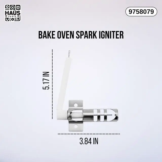 Alt view image 2 of 6 - 9758079 WP9758079 Bake Oven Spark Igniter Compatible with Whirlpool, Maytag, Kenmore Replaces WP9758079 PS11747217 WP9758079VP AP6013984 (2-PACK)
