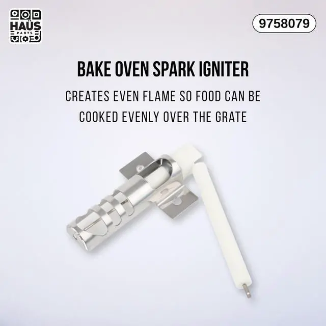 Alt view image 6 of 6 - 9758079 WP9758079 Bake Oven Spark Igniter Compatible with Whirlpool, Maytag, Kenmore Replaces WP9758079 PS11747217 WP9758079VP AP6013984 (2-PACK)