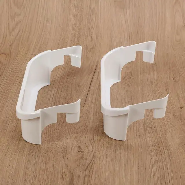 Alt view image 5 of 7 - 240351601 Refrigerator Door Shelf Bin Compatible with Frigidaire Freezer AP2115974 PS430027 891154 AH430027 EA430027 Refrigerator Gallon Door Bin Shelf Replacement Only White 2Pcs