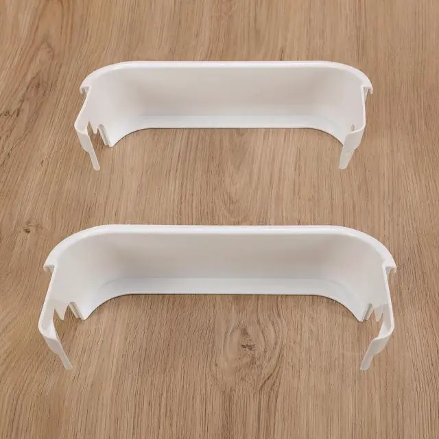 Alt view image 6 of 7 - 240351601 Refrigerator Door Shelf Bin Compatible with Frigidaire Freezer AP2115974 PS430027 891154 AH430027 EA430027 Refrigerator Gallon Door Bin Shelf Replacement Only White 2Pcs