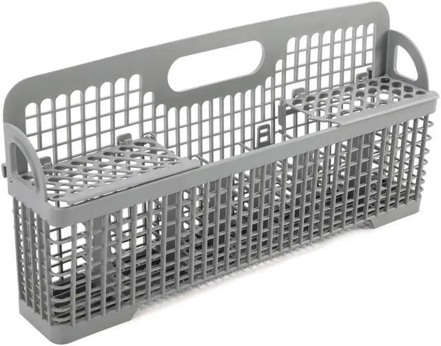 Main image of WP8531233 8531233 Universal Dishwasher Silverware Basket Compatible with Whirlpool Kenmore Dishwasher Accessory AP6012898 PS11746119 WP8531233VP Replacement Utensil Rack Basket Gray