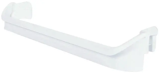 Main image of 240535101 White Bottom Door Rack - for Frigidaire Refrigerator Door shelves - Fridge door condiments beverages organizer - Refrigerator door bin replacement - Fridge plastic shelves bin - W 21-1/2 in