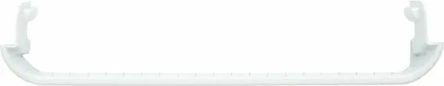 Alt view image 4 of 6 - 240535101 White Bottom Door Rack - for Frigidaire Refrigerator Door shelves - Fridge door condiments beverages organizer - Refrigerator door bin replacement - Fridge plastic shelves bin - W 21-1/2 in