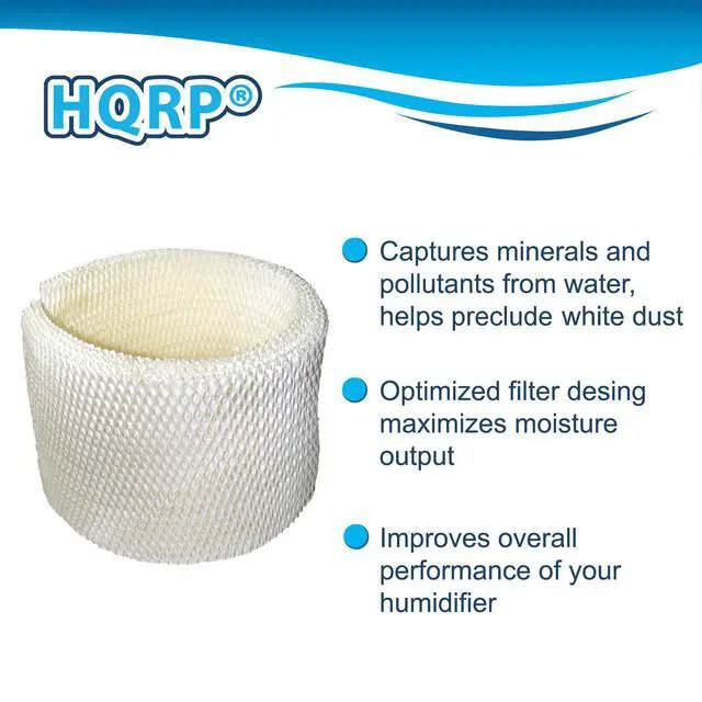 Alt view image 3 of 7 - 2-Pack Wick Filter Compatible with Aircare Maf2, Ef2, MA0800, MA0600; Kenmore Sears 15508, 03215508000p, 15408, 154080, 17006, 29706 Humidifier