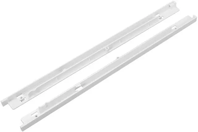 Main image of 240530601 (Left) 240530701 (Right) Refrigerator Pan Hangers Compatible with Frigidaire Refrigerator Slide Draw Support Rail Rack Set 917557 AP2116589 917558 AP2116590 Replacement