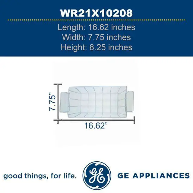 Alt view image 5 of 5 - WR21X10208 nuine OEM Stora Basket for Freezer
