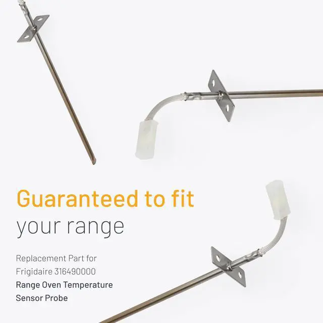 Alt view image 4 of 7 - 316490000 Oven Temperature Sensor Probe Compatible with Frigidaire, Compatible with Kenmore and Electrolux Ranges, Replaces AP3963654 PS1528542