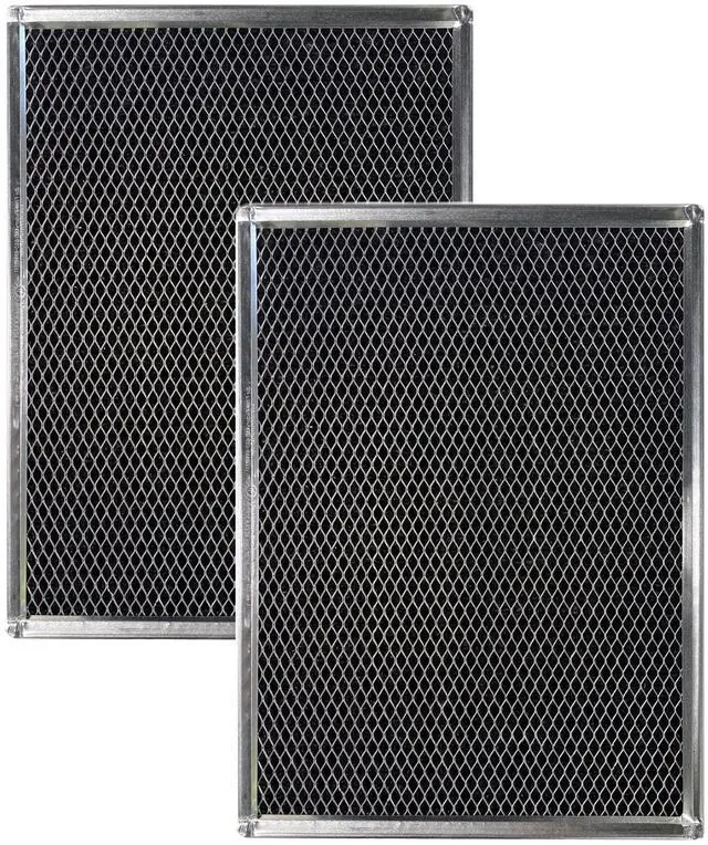Main image of 10-13/16 x 16-1/4 x 3/32 Inches Range Hood Charcoal Carbon Grease Vent Hood Filter 2-Pack