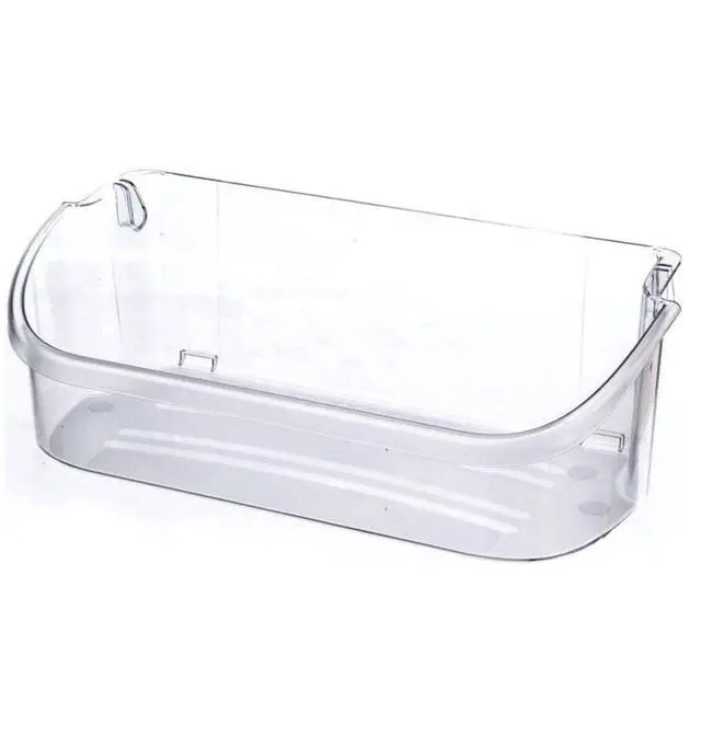 Alt view image 3 of 4 - 240356402 Clear Refrigerator Upper Door Bin Side Shelf Fit For Electrolux Frigidaire Refrigerators, Replaces AP2549958, 240430305, 240356411, 240356413, 240356414, 240356415, 891214, AH430122