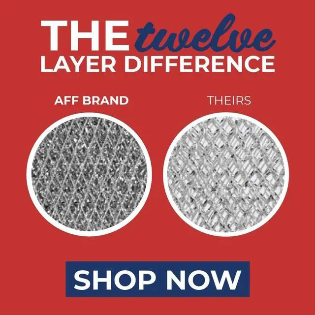 Alt view image 2 of 6 - Replacement For W10575379, W11190170 Whirlpool 5.5 x 11.63 x 0.09 inches Range Hood Filter Aluminum Mesh Grease 12-Layer Downdraft Vent Hood Filter 1-Pack