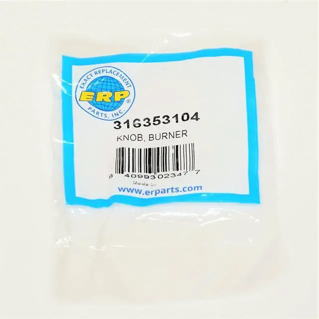 Alt view image 5 of 5 - Exact Replacement 316353104 for Electrolux Frigidaire Gas Range Burner Knob