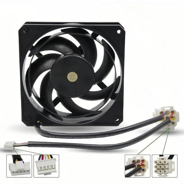 Alt view image 7 of 7 - WR60X10358 WR60X10339 for GE Condenser Fan Motor | Condenser Fan Motor, Do Not Damage Your Fridge, Compatible Only with Specific Models