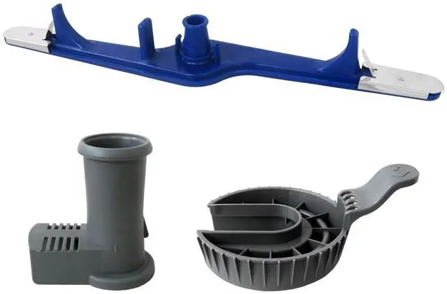 Alt view image 2 of 7 - 154568002 Dishwasher Lower Spray Arm Assembly Compatibile for Frigidaire F71C44EJB0, F71C44EJS0, FD1870WHB0, FDB1050REB0-5, FDB1050REC0-5, FDB1050REM0-5, FDB1050REQ0-5, FDB1050RES0-5(Blue)
