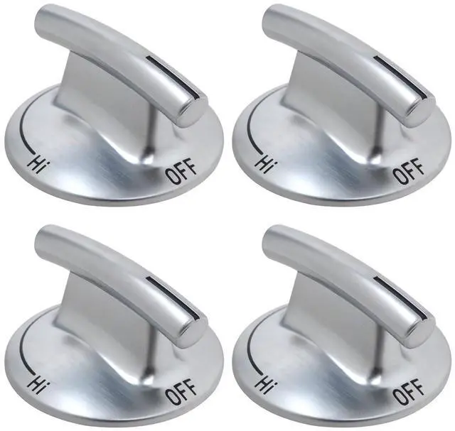 Main image of 2025 Upgraded Gas Cooktop Knobs Compatible for Maytag/ Magic Chef/ Jenn Air Cooktop Oven Rang Knob, Fit for Model KGCD807XBL00, KGCD807XSS00 for D Style Shaft Easy to Use and Install Control Knobs