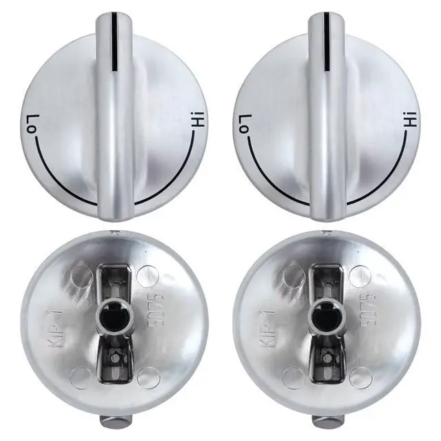 Alt view image 7 of 7 - 2025 Upgraded Gas Cooktop Knobs Compatible for Maytag/ Magic Chef/ Jenn Air Cooktop Oven Rang Knob, Fit for Model KGCD807XBL00, KGCD807XSS00 for D Style Shaft Easy to Use and Install Control Knobs