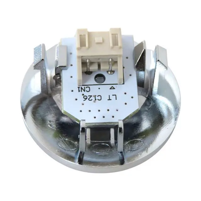 Alt view image 3 of 7 - LED Refrigerator Light Bulb & Cover Assembly Fit for GE WR55X11132, WR55X25754, 3033142, PS4704284 Compatible with PFE28RSHFSS, PWE23KELBDS, PWE23KELCDS, PWE23KELDDS, PWE23KELEDS, PWE23KELFDS(1 Pack)