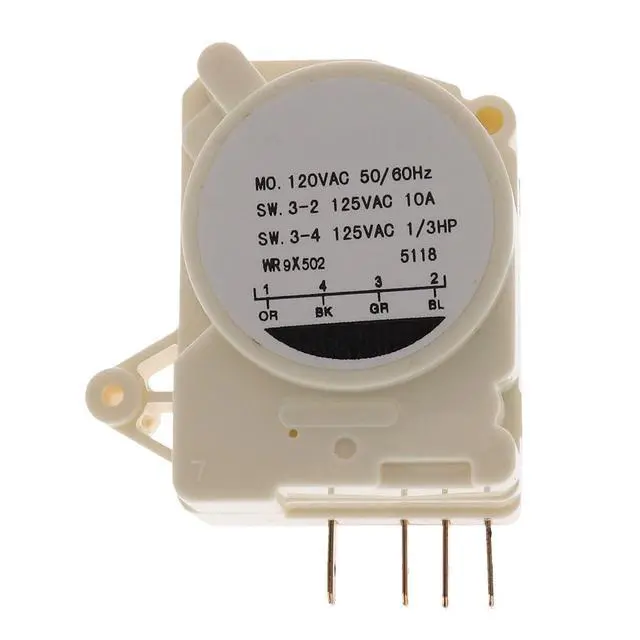 Alt view image 5 of 5 - WR9X502 Refrigerator Defrost Timer Replacement - Compatible with General Electric, Hotpoint, RCA Refrigerators