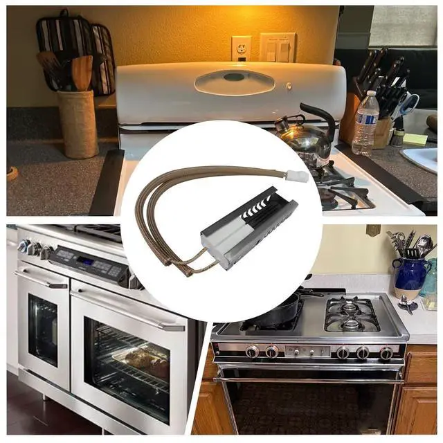 Alt view image 3 of 6 - W11176454 Range Oven Ignitor Replacement Fits for Whirlpool WFG320M0BB1, WFG505MOBS3, Replace for W10914411, 4547416, AP6327293, PS12348439, EAP12348439,Updated by