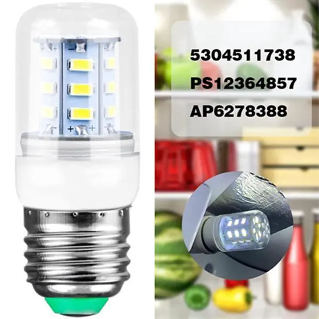 Alt view image 5 of 6 - 5304511738 Refrigerator Bulb LED Replacement Part e335197 for frigidaire, Replace kel 3418l d34l e335197 Refrigerator Bulb 3.5w -White Light