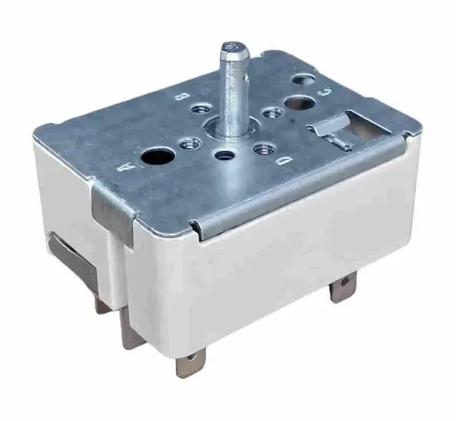 Main image of WB24T10145 Range Burner Infinite Switch Control Compatible for GE Range | Range Stove Infinite Burner Switch Rated 5.4-7.0 Amps and 240 Volt, Replace for numbers: AP4343845 PS1765835