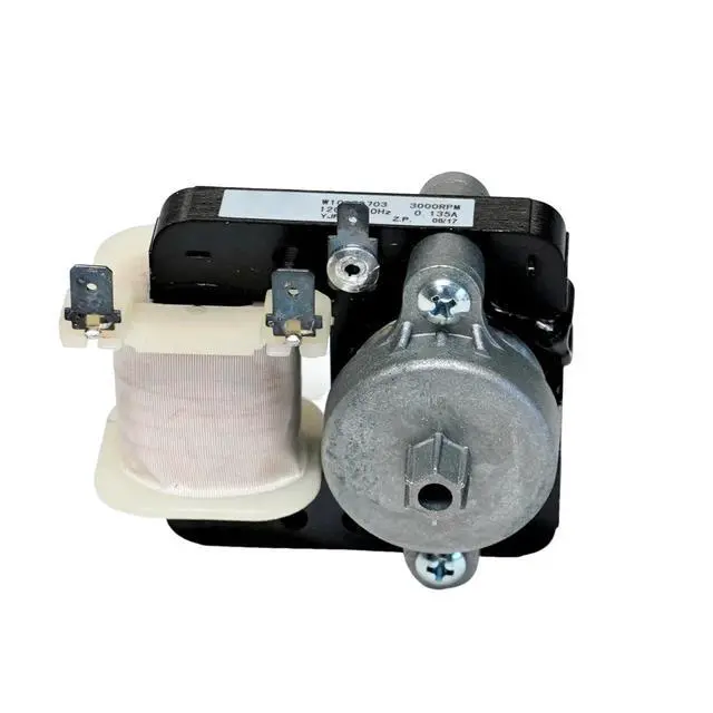 Alt view image 5 of 6 - W10189703 Refrigerator Evaporator Fan Motor for Whirlpool Refrigerator | Evaporator Fan Motor Replacement numbers WPW10189703, 2201913, 2197443, 2201213, 2197381, 8170682, 2221893, 4389146