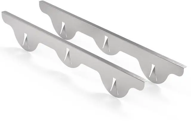 Main image of Lindas Essentials Stove Gap Covers 316 Stainless Steel, Heat Resistant Oven Gap Filler Seals Spaces Between Stovetop and Counter, 25.4 Inches, Silver(Steel), 2 Pack