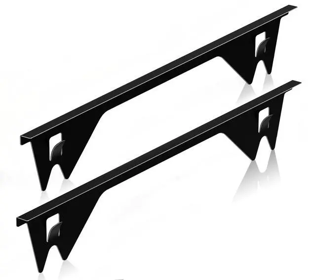 Main image of 316 Stainless Steel Stove Gap Covers 2Pack, Stove Gap Filler, Black | Oven Side Gap Filler, Range Trim Kit, Guard Between Stove and Countertop, Heat Resistant Easy Clean, Length 23.4" Width 0.78"