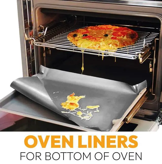 Alt view image 2 of 7 - Silver Teflon Liner Roll for Ovens, Stovetops & Grills 75x17, Custom Fit | Versatile Non-Stick Teflon Mat, Use As Oven Liner, Grill Mat, Stovetop Cover, Baking Sheet & More