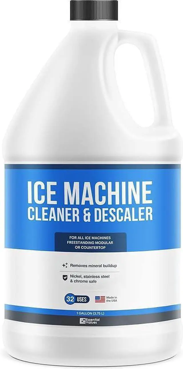Main image of 32 uses Ice Machine Cleaner (Gallon / 3.78), Descaler | Ice Maker Cleaner Compatible with: Whirlpool 4396808, Manitowac, Ice-O-Matic, Scotsman, Follett & More!
