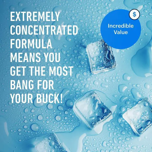 Alt view image 6 of 6 - 32 uses Ice Machine Cleaner (Gallon / 3.78), Descaler | Ice Maker Cleaner Compatible with: Whirlpool 4396808, Manitowac, Ice-O-Matic, Scotsman, Follett & More!