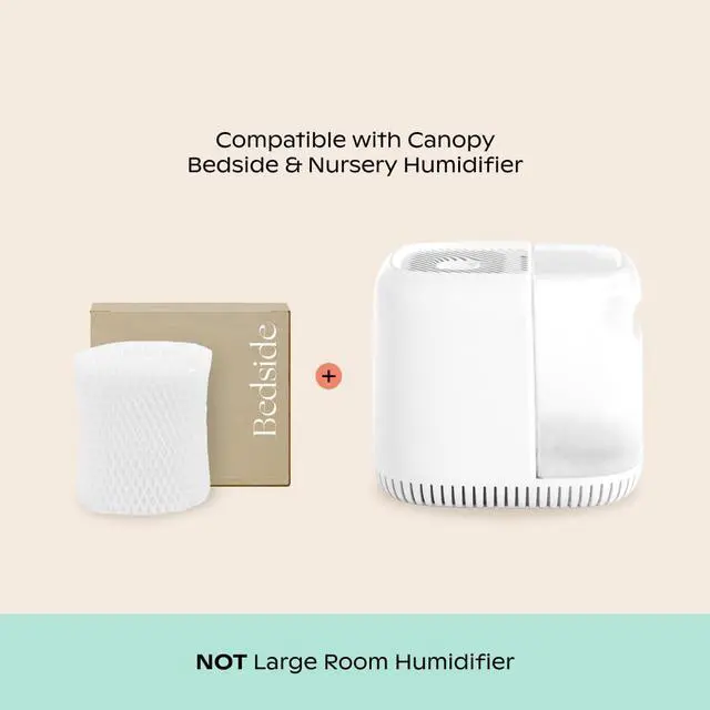 Alt view image 2 of 4 - Original Bedside Humidifier Filter, 3-Pack, 6-Week Replacement