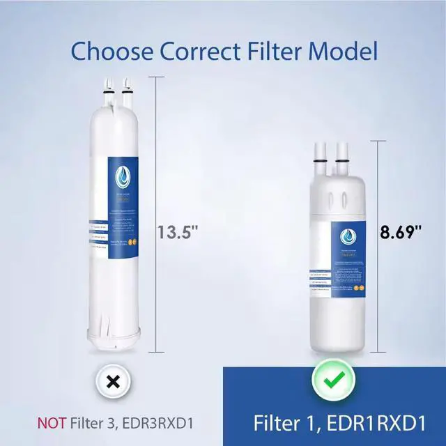 Alt view image 2 of 7 - Replacement for EDR1RXD1, W10295370A, WHR1RXD1, 3 Pack | Compatible with Kenmore 46-9081, 9081, 46-9930, 9930, P4RFWB, P8RFWB2L, W10276924, W10291030