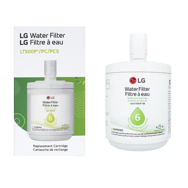 Alt view image 2 of 7 - LT500P - 6 Month / 500 Gallon Capacity Replacement Refrigerator Water Filter (NSF42 ADQ72910911, White