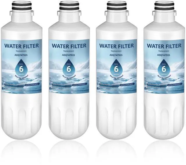 Main image of LT1000P ADQ747935 Water Filter 6-Month Replacement for LG LT1000P/PC/PCS ThinQ Water Filter AGF80300704,LMXS28626S,LFXS26973S,LRFLC2706S,LRMXS2806S,LRFS28XBS,LFXC22526S,4 Combo Set