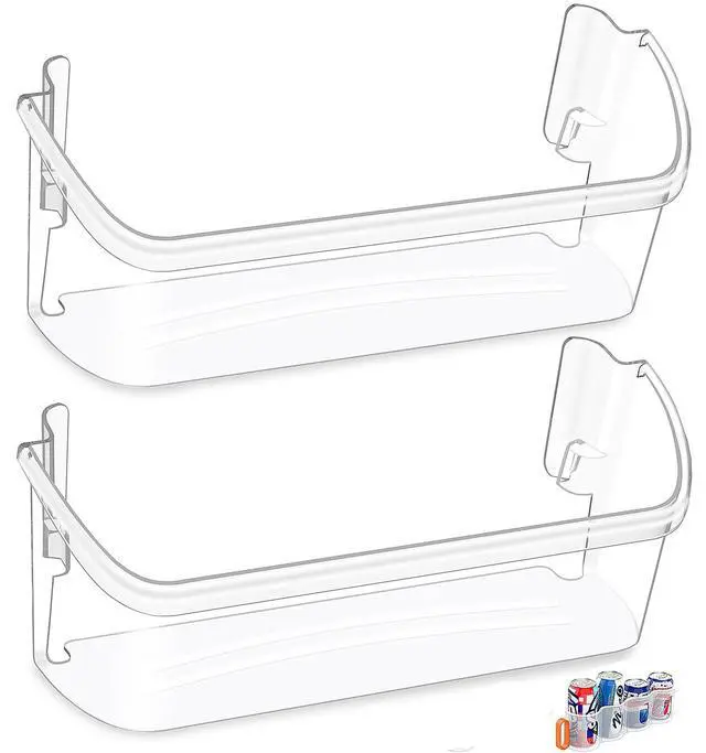 Main image of 242126602 Refrigerator Door Bin for Frigidaire Door Shelf Replacement | UPGRADED Frigidaire Shelf Replacement LFSS2612TF0 LFSS2612TF4 Frigidaire Door Bin Parts 2421266 PS12364199 Bottom Shelves