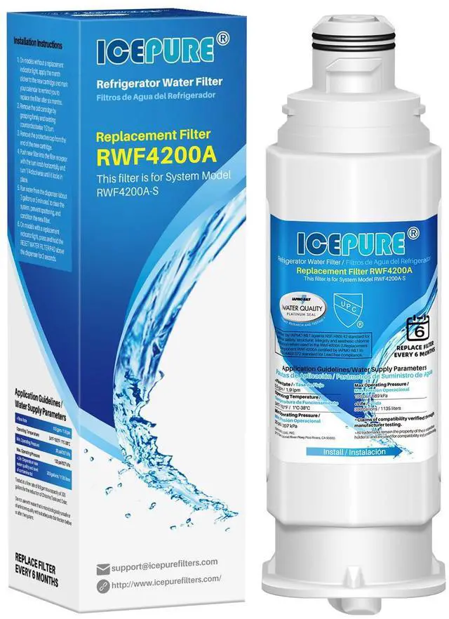 Main image of DA97-17376B Refrigerator Water filter Compatible with Samsung DA97-17376B DA97-08006C HAF-QIN, HAF-QIN/EXP, RF23M8070SG, BRF425200AP, 1PACK