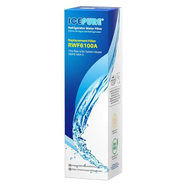 Alt view image 2 of 7 - BORPLFTR50 Replacement for Bosch 11025825 Ultra Clarity Pro Refrigerator Water Filter, Compatible with 12033030, 12028325,BORPLFTR55, B36CT80SNS, B36CL80ENS, WFC100MF, KWF 2000, 2PACK